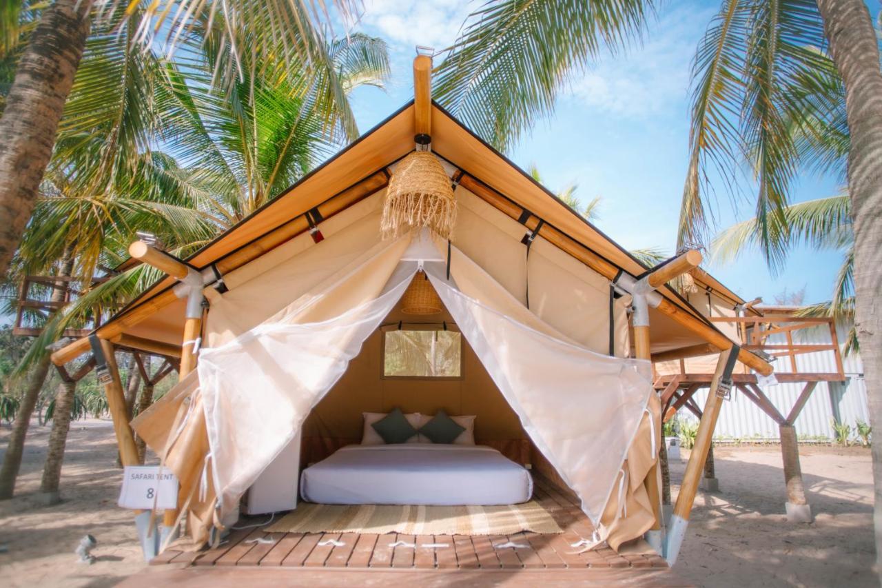 Hola Beach - Beach Club & Eco Glamping Resort 嘎那角 外观 照片